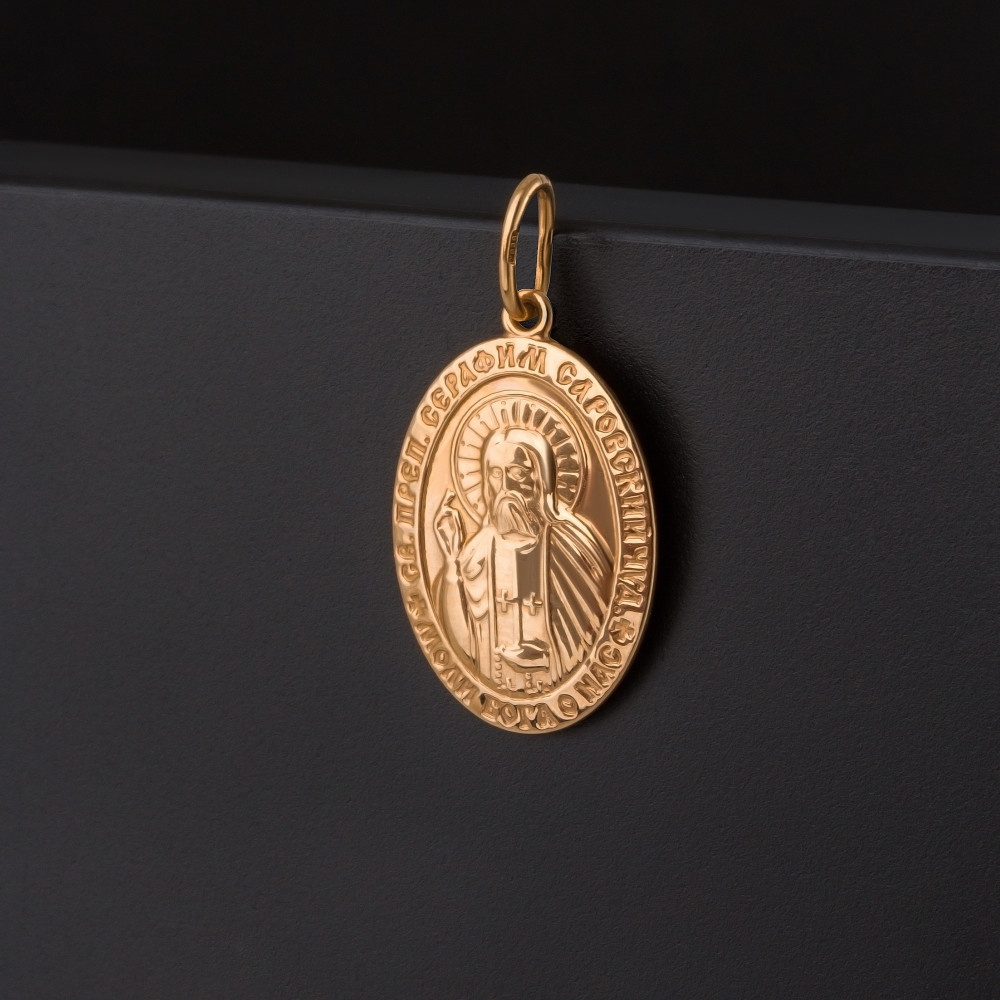 Золотая иконка Efremof из красного золота 585 пробы ЮПП1009081