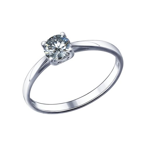 Серебряное кольцо Sokolov ДИ94011490, размеры от 15 до 18