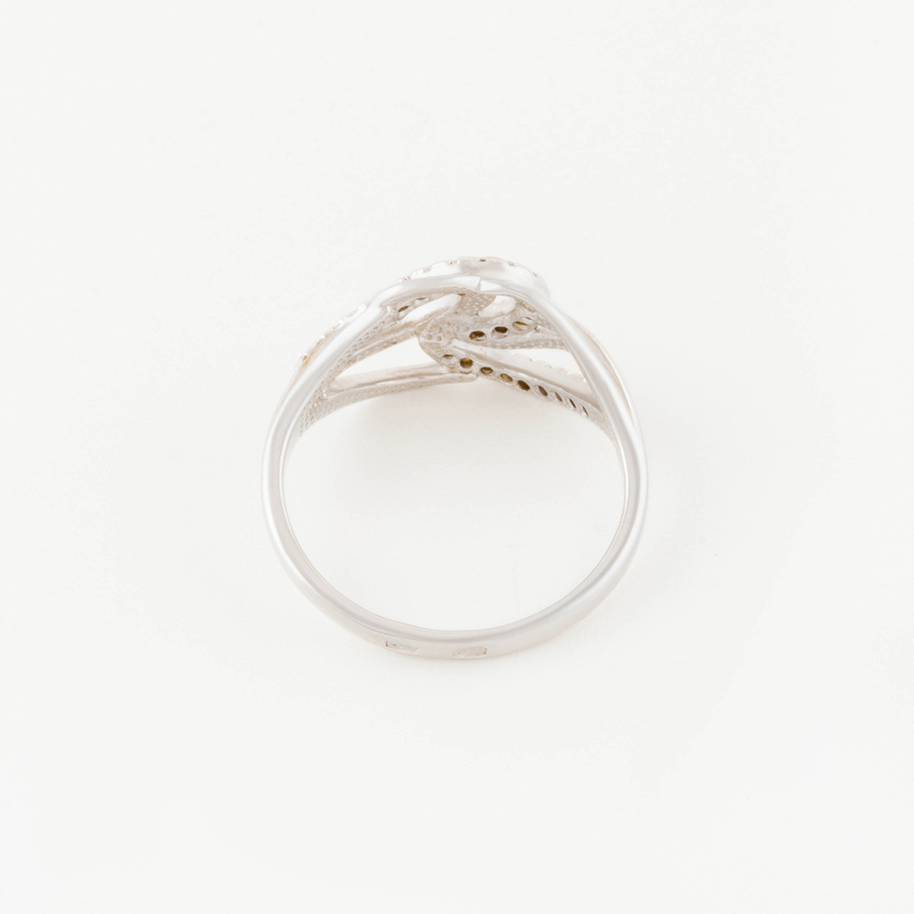 Серебряное кольцо Efremof  со вставками (фианит) ЮП1010010081, размеры от 17 до 18.5