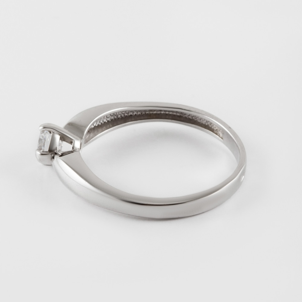 Серебряное кольцо Efremof  со вставками (сваровски) ЮП1010011070, размеры от 16 до 18.5