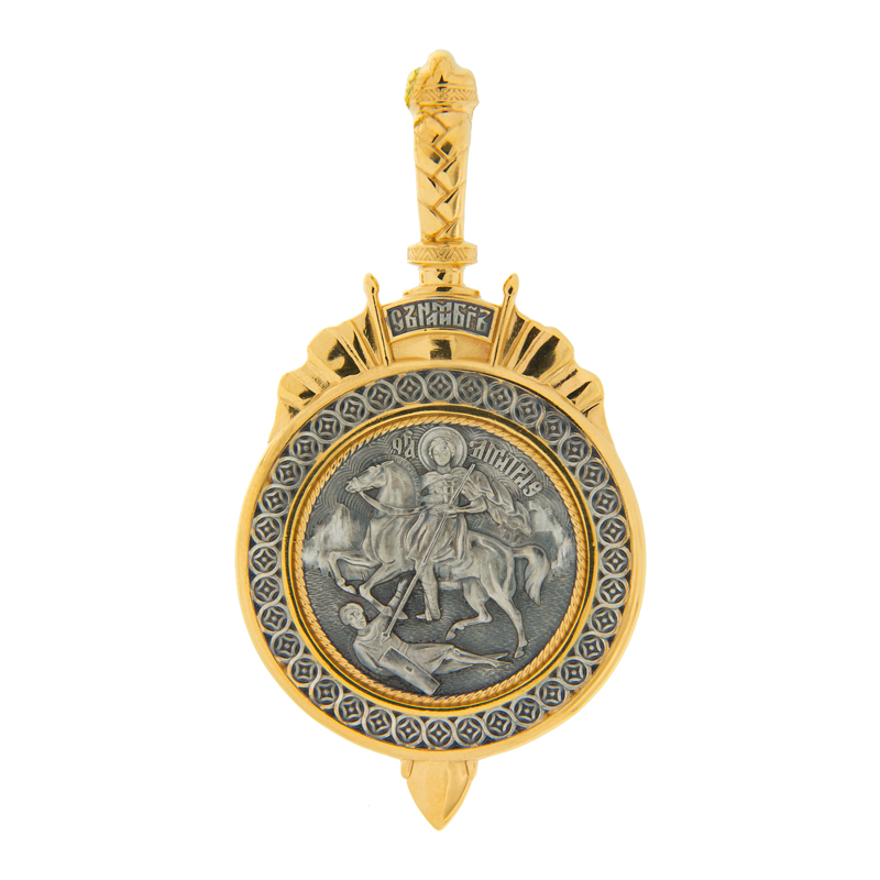 Серебряная иконка Акимов АИ102259