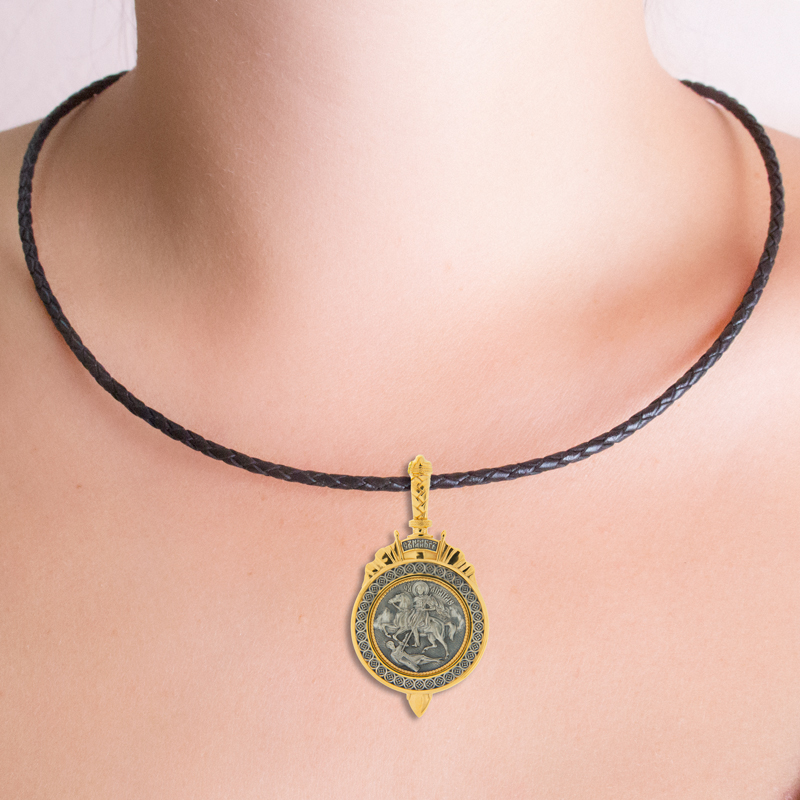 Серебряная иконка Акимов АИ102259