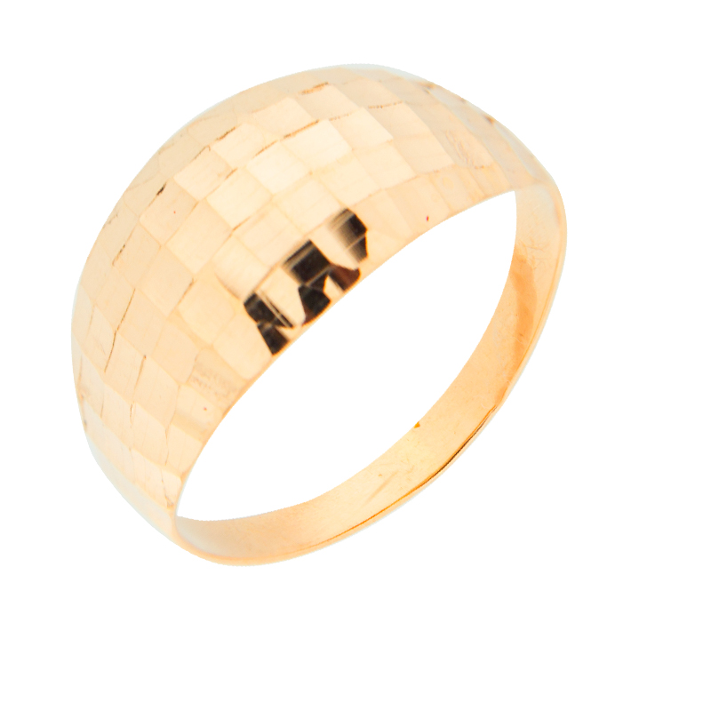Золотое кольцо Efremof из красного золота 585 пробы ЮПК1105274, размеры от 16 до 21