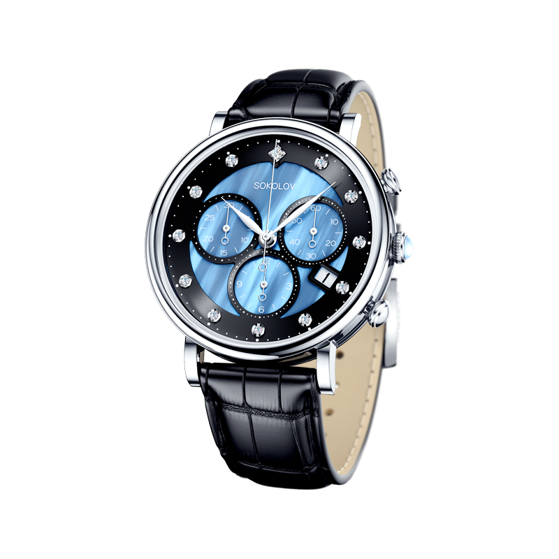 Серебряные часы Sokolov ДИ126.30.00.000.04.01.2