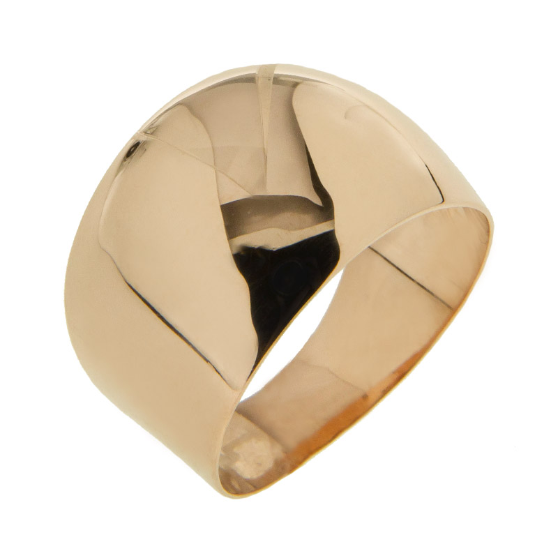 Золотое кольцо Аллегро из красного золота 585 пробы 7А11087, размеры от 17 до 22