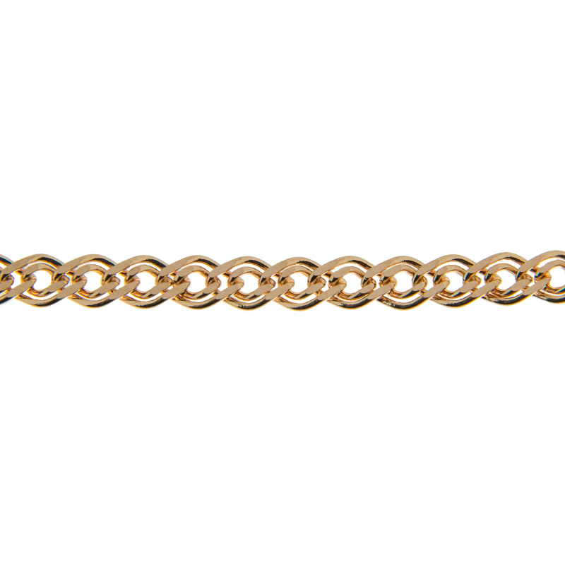 Золотой браслет Саав из красного золота 585 пробы нонна 030 и нонна ХС2802030', размеры от 16 до 21