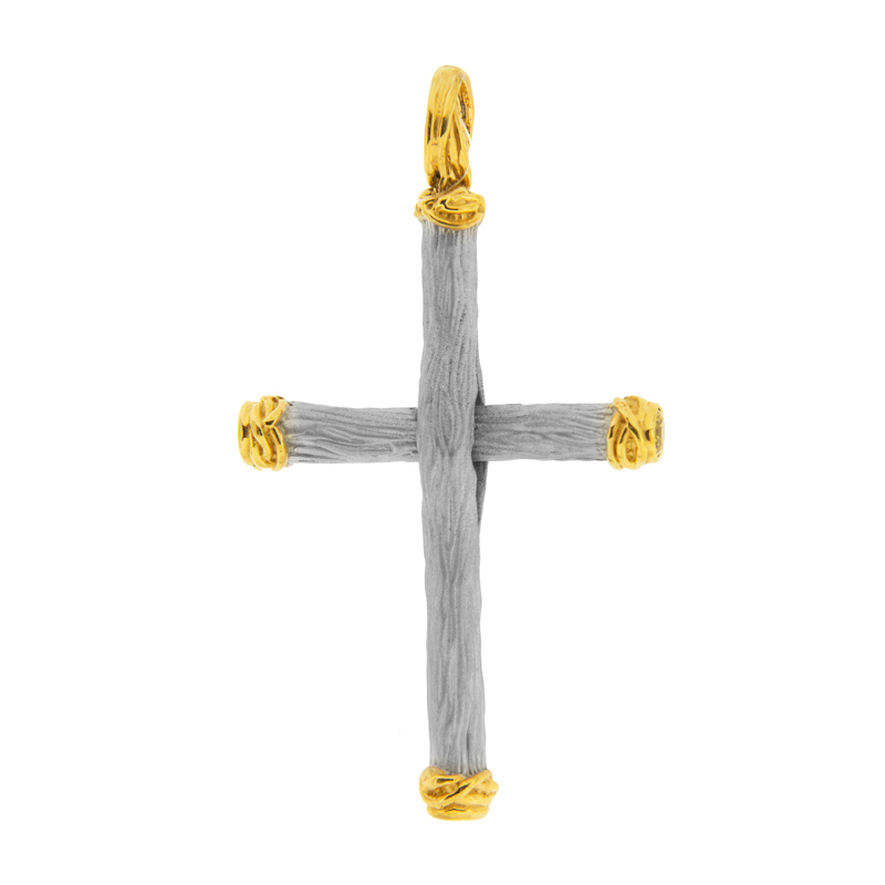 Серебряная подвеска Plata   со вставками (сваровски) ПВП-0168гл