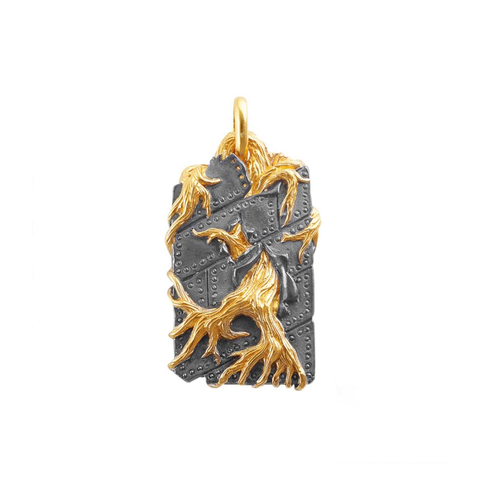Серебряная подвеска Plata  ПВП0181Б
