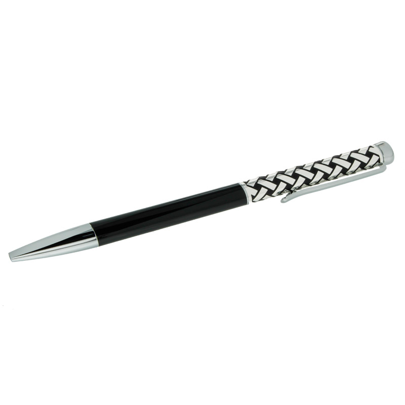  сувенир Норико из материала с родированием ручка  со вставками (эмаль) 2НБ4-Е001Х-ЦСК