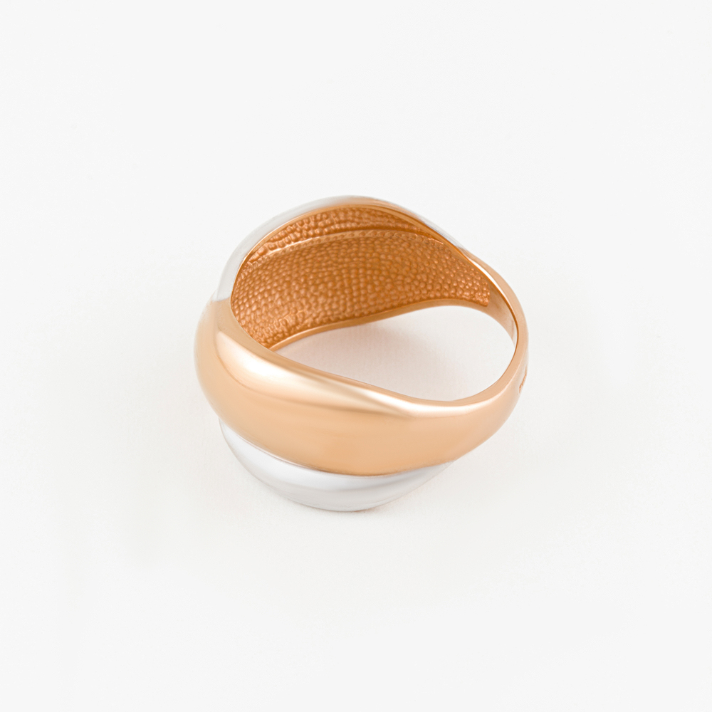 Золотое кольцо Вероника из красного золота 585 пробы 3ВК102-619, размеры от 16.5 до 19.5