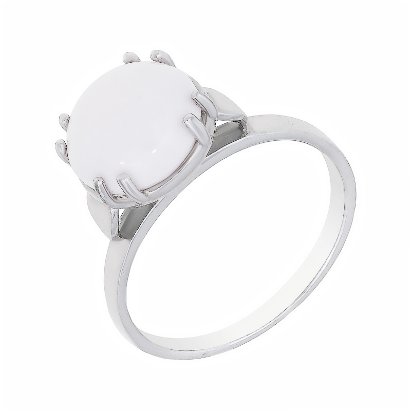 Серебряное кольцо с ониксами