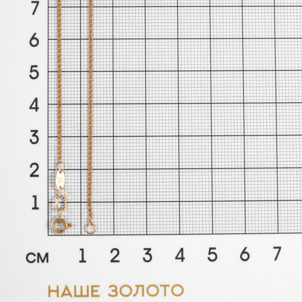 Золотая цепочка Sokolov из красного золота 585 пробы ДИ581010252, размеры от 20 до 50