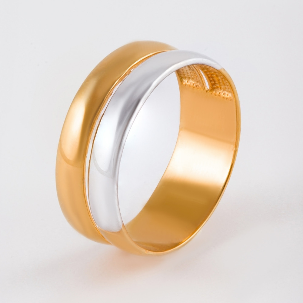 Серебряное кольцо Дельта (delta) ДП211885ПЗЖС, размеры от 16.5 до 18.5