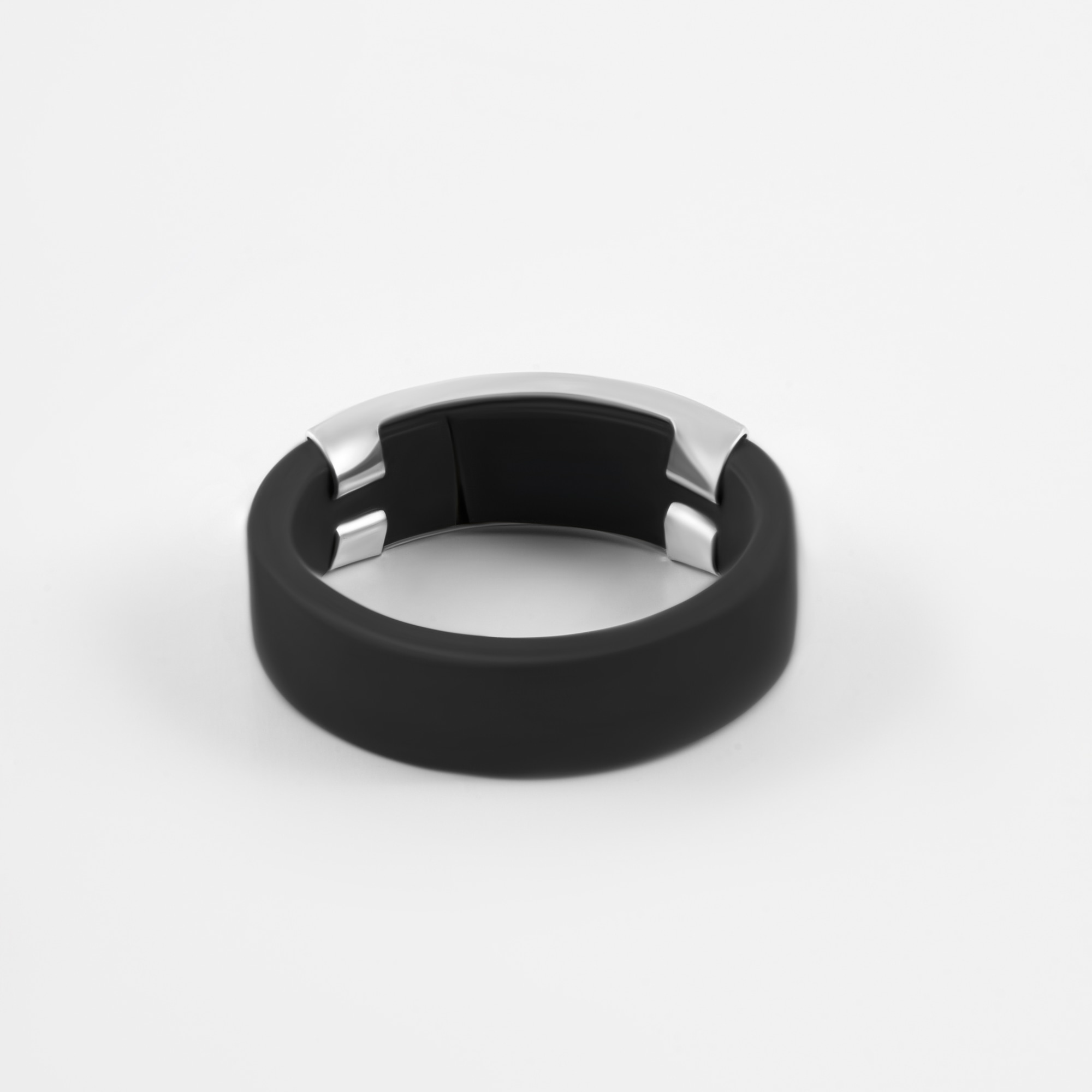 Серебряное кольцо Новое время  со вставками () НРСР03454К, размеры от 16 до 21