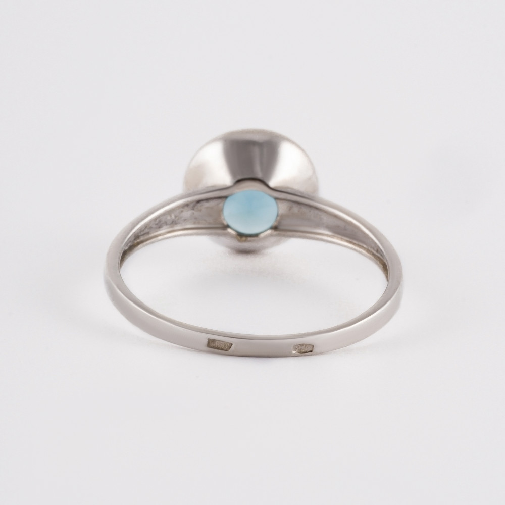 Серебряное кольцо Приволжский ювелир  со вставками (алпанит) ПЮ261706алптл, размеры от 16.5 до 19.5