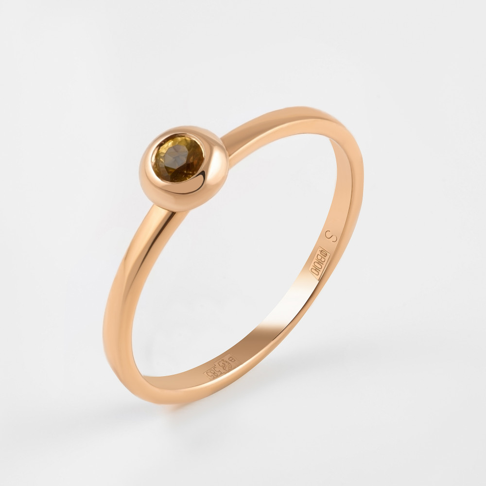 Золотое кольцо Sokolov из красного золота 585 пробы ДИ2011109