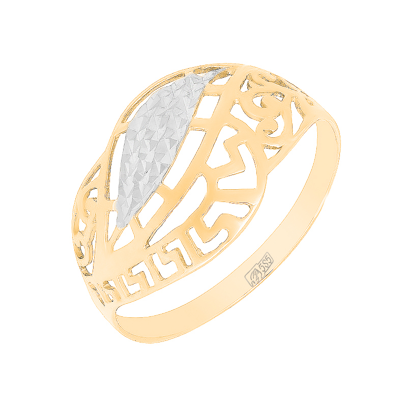 Золотое кольцо Магнат  из красного золота 585 пробы ПЗА012062, размеры от 17 до 23
