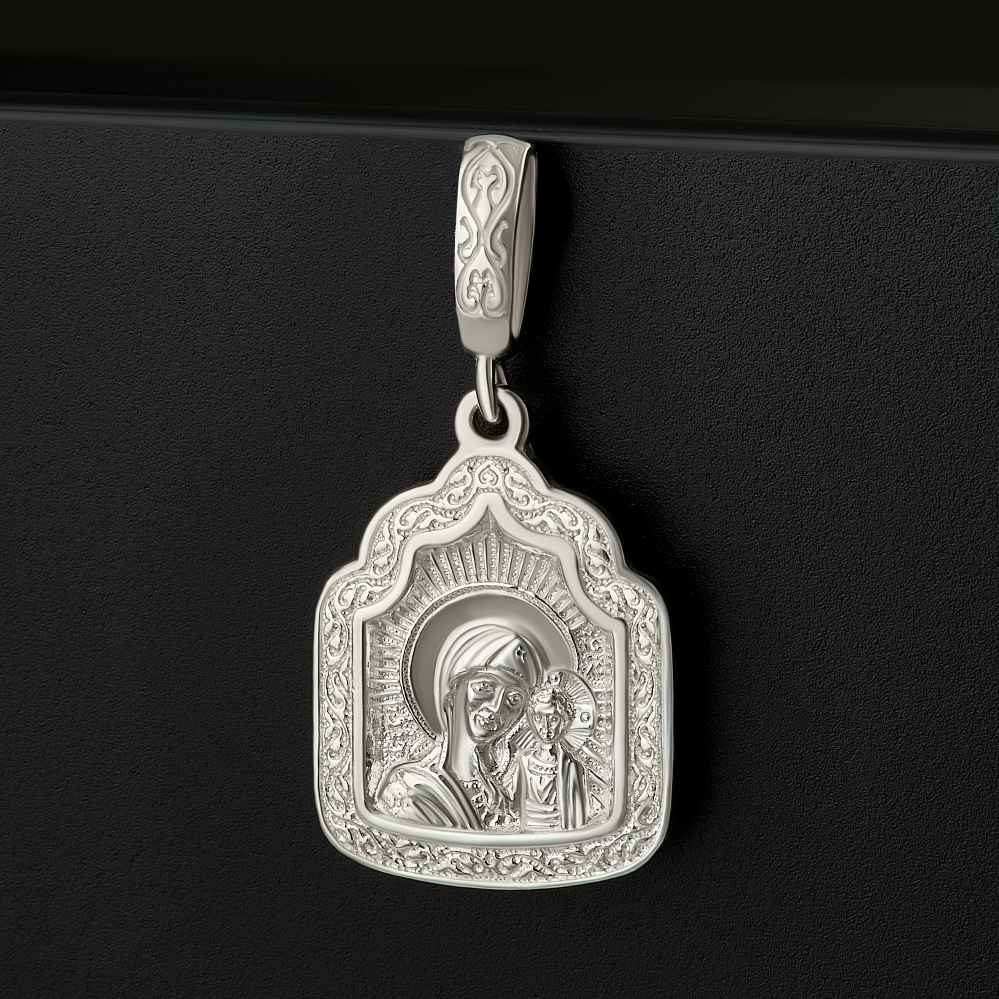 Серебряная иконка Вознесенский 6В2-052-1