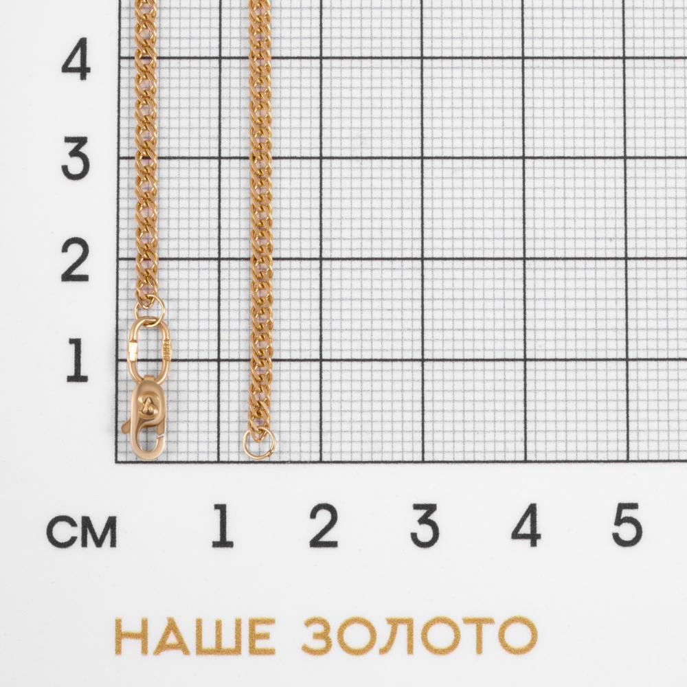 Золотая цепочка Sokolov из красного золота 585 пробы ДИ581010402, размеры от 40 до 55