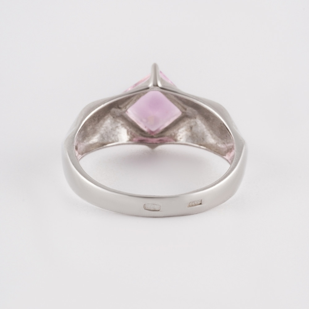 Серебряное кольцо Серебро россии  со вставками () РОК0795Р148, размеры от 17 до 19.5