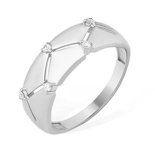 Серебряное кольцо Efremof ЮП1000110006, размеры от 17 до 18