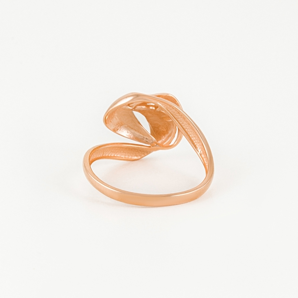 Золотое кольцо Санис из красного золота 585 пробы СН01-104940, размеры от 16.5 до 18