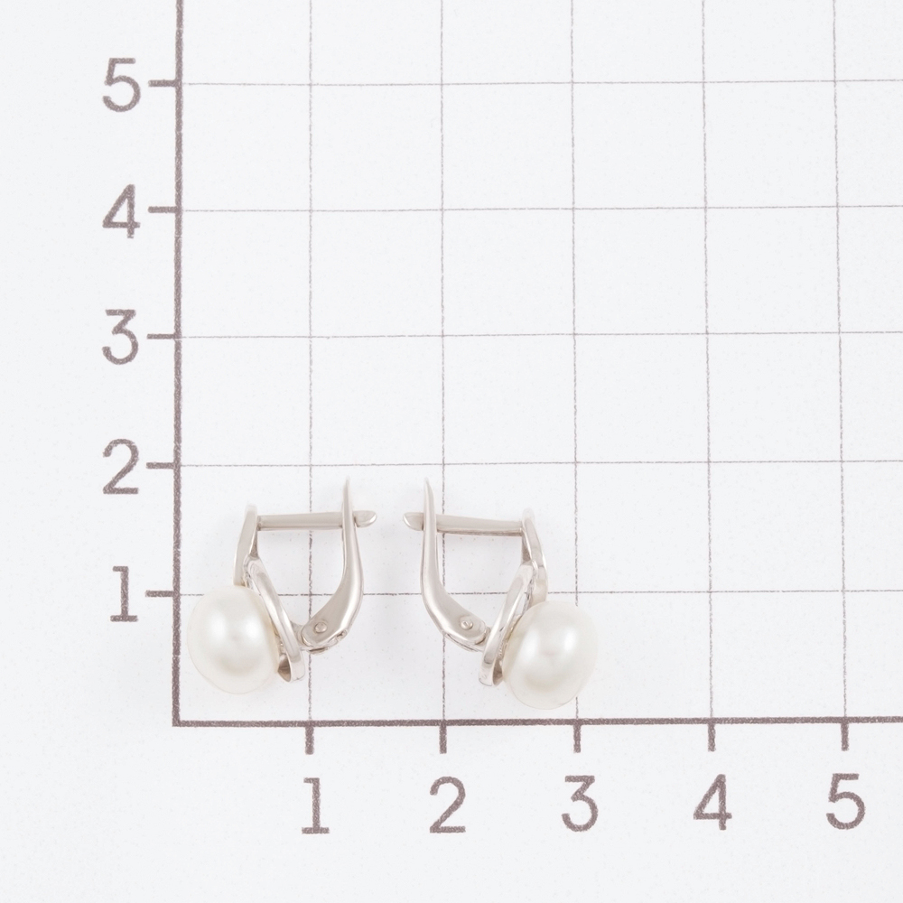 Серебряные серьги Defleur  со вставками ( и фианит) ФЖ52515.1С