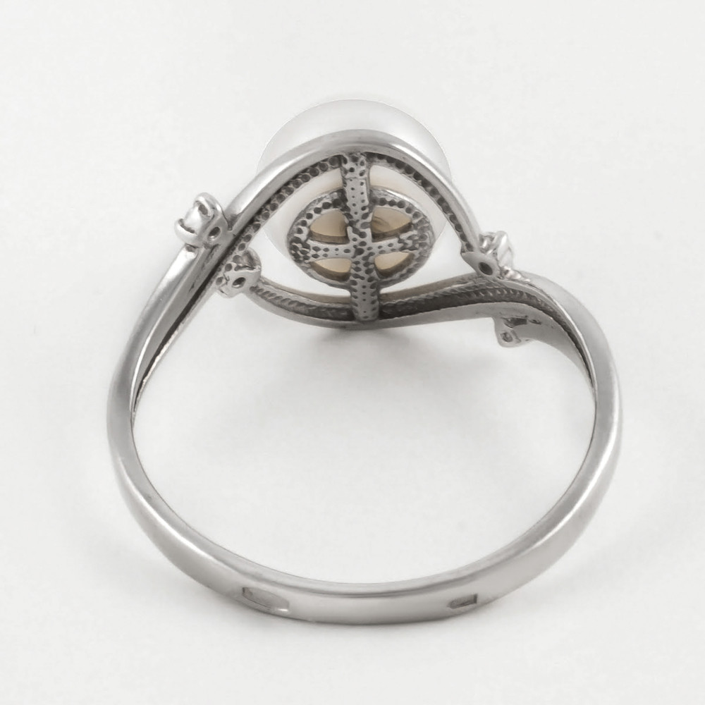 Серебряное кольцо Defleur  со вставками ( и фианит) ФЖ51519.1С, размеры от 16.5 до 18