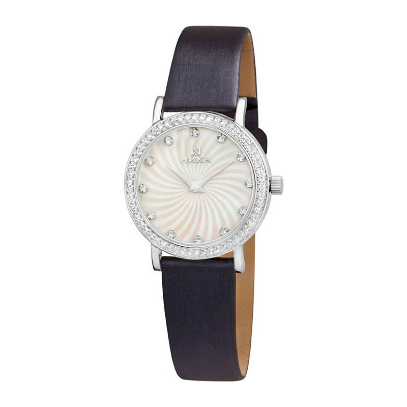 Серебряные часы Ника  со вставками (фианит) НИ0102.2.9.36A
