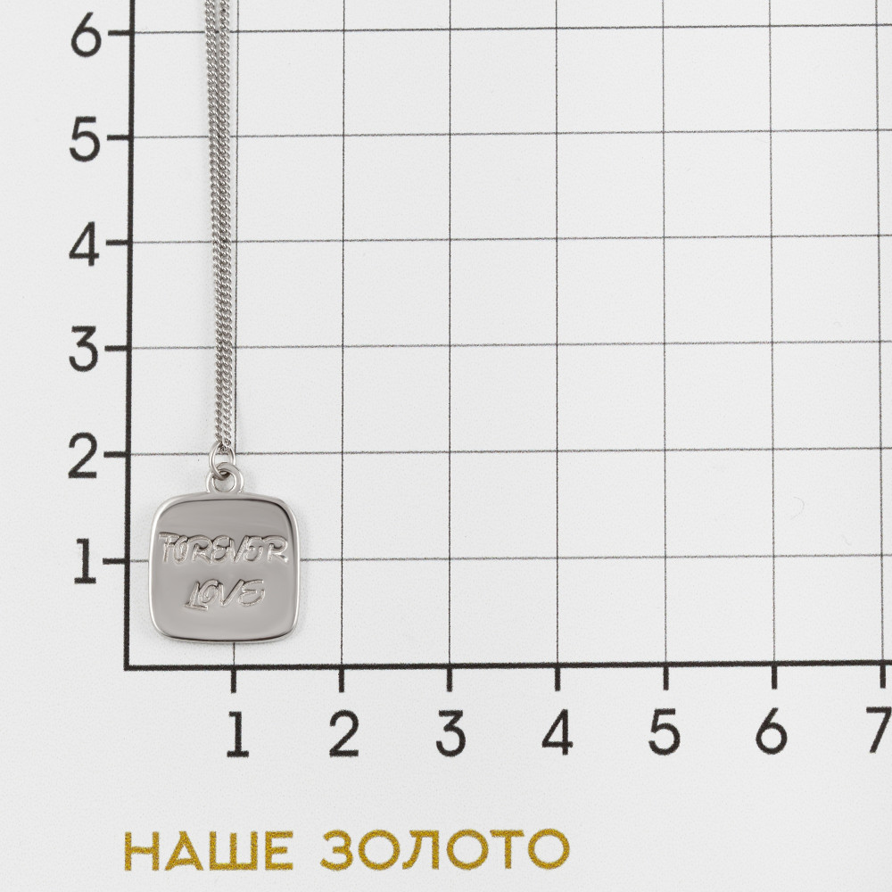 Серебряное колье Серебряные крылья СЫ057Д14801А119, размеры от 40 до 40