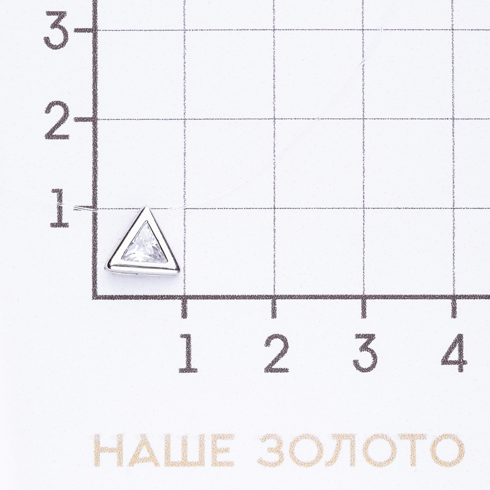 Серебряное колье Иллада   со вставками (фианит) 2Ис131293, размеры от 40 до 40