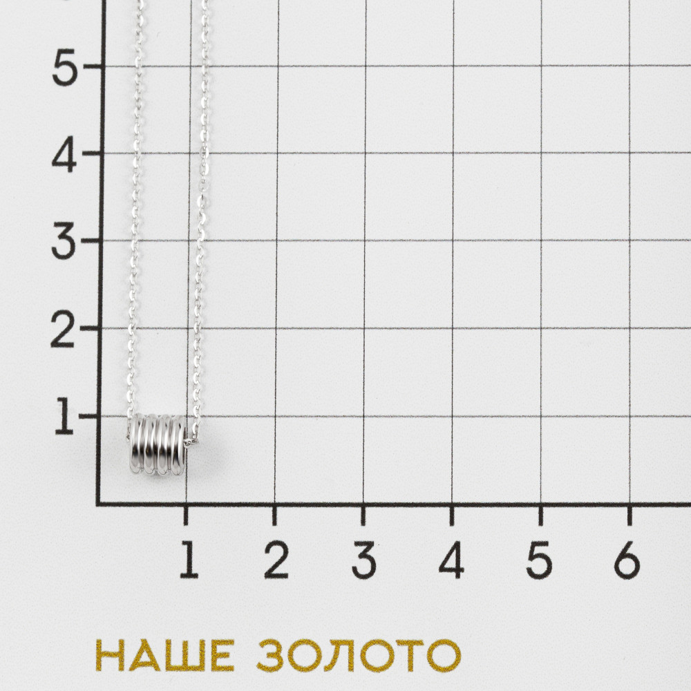 Серебряное колье Серебряные крылья СЫ057Д16060А119, размеры от 40 до 40