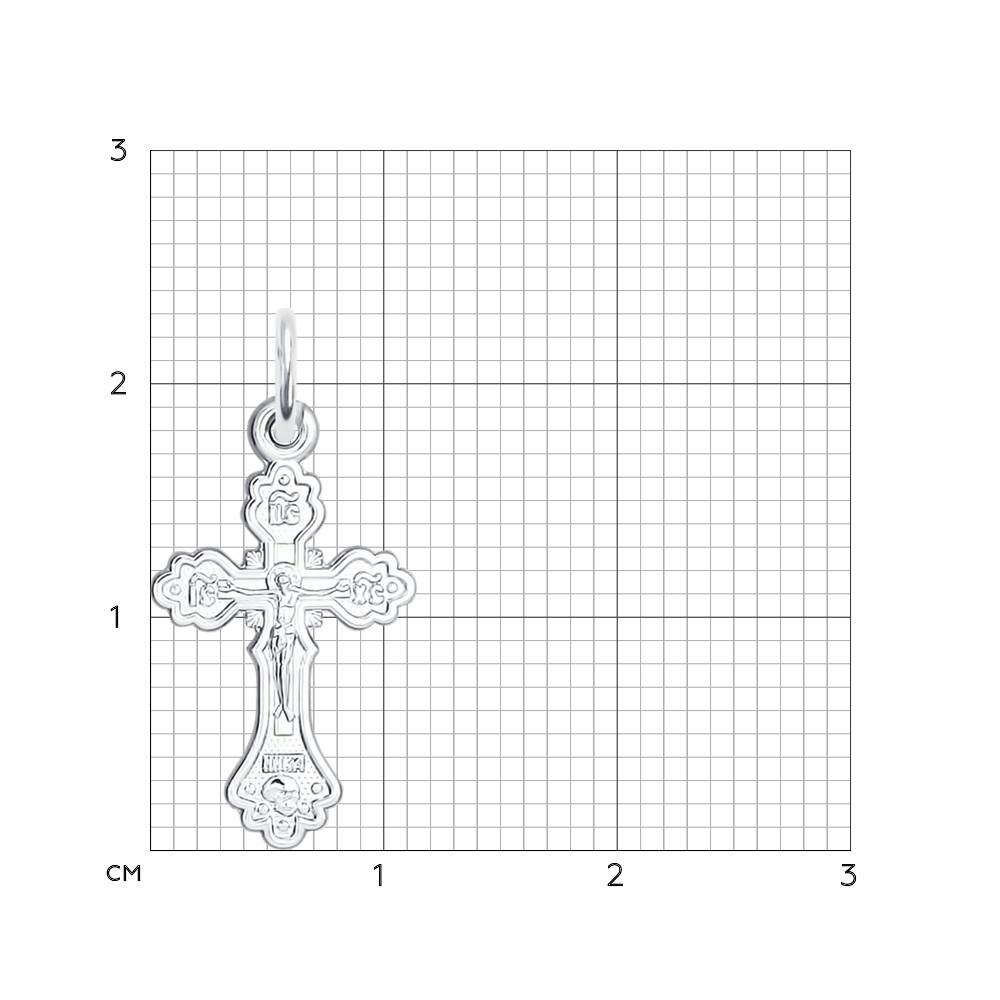 Серебряный крест Sokolov ДИ94120111