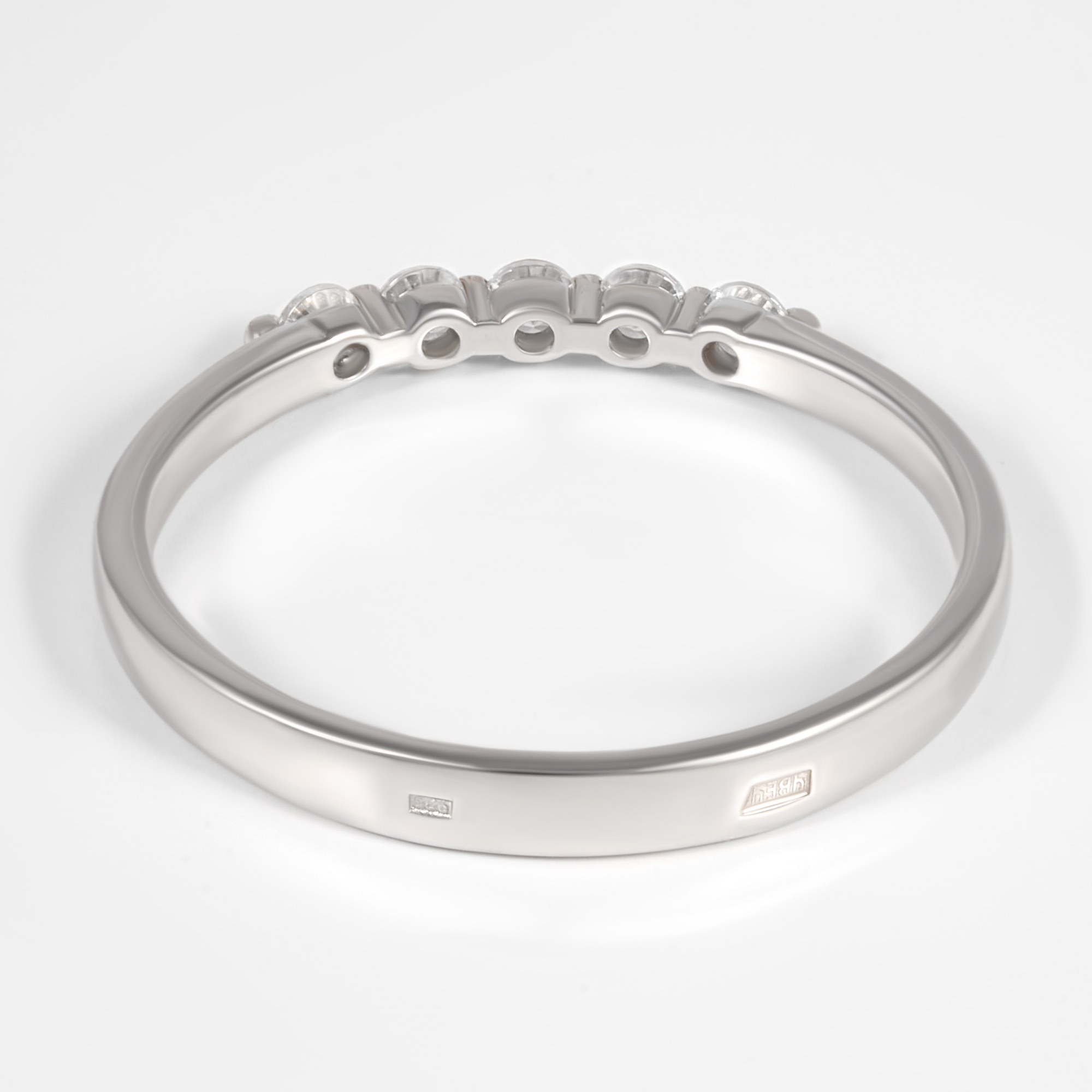 Серебряное кольцо Вознесенский  со вставками (фианит) 6В10-0110, размеры от 15 до 18.5