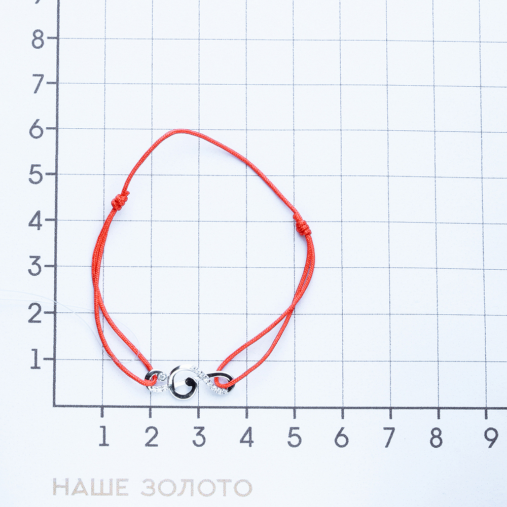 Серебряный браслет Efremof  со вставками (фианит) ЮП1410013473, размеры от 16 до 18