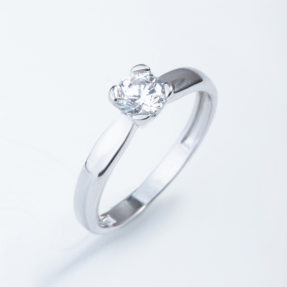 Серебряное кольцо Efremof  со вставками () ЮП1010017132, размеры от 16.5 до 18