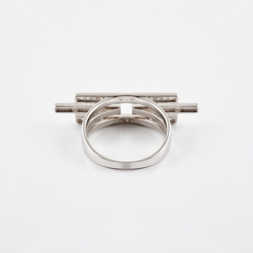 Серебряное кольцо Sokolov  со вставками (фианит) ДИ94013165, размеры от 16.5 до 20.5