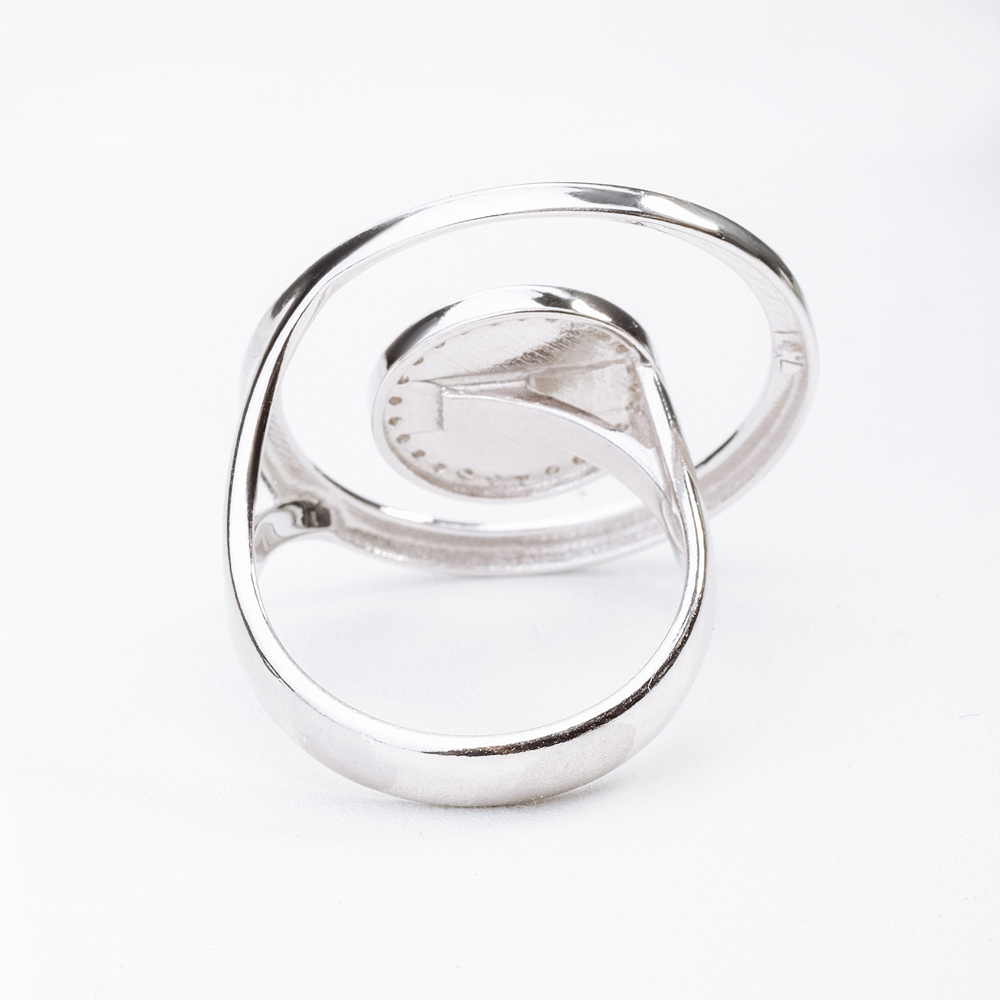 Серебряное кольцо Sokolov  со вставками (фианит) ДИ94013143, размеры от 16.5 до 19.5