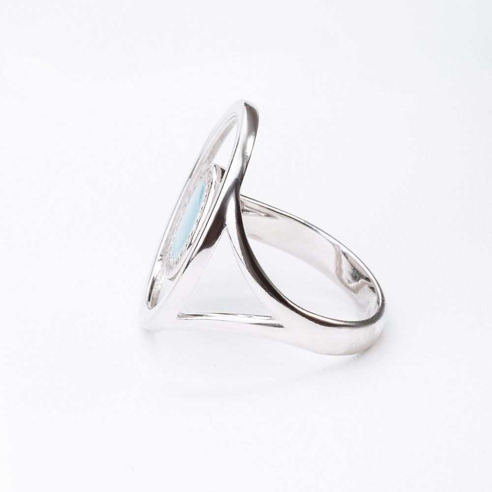 Серебряное кольцо Sokolov  со вставками (фианит) ДИ94013143, размеры от 16.5 до 19.5