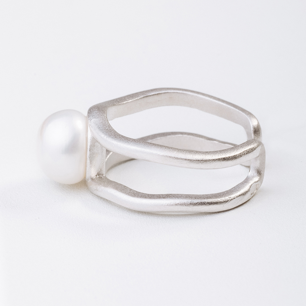 Серебряное кольцо Фиделис  со вставками () ФССАМ182РРД, размеры от 1 до 1
