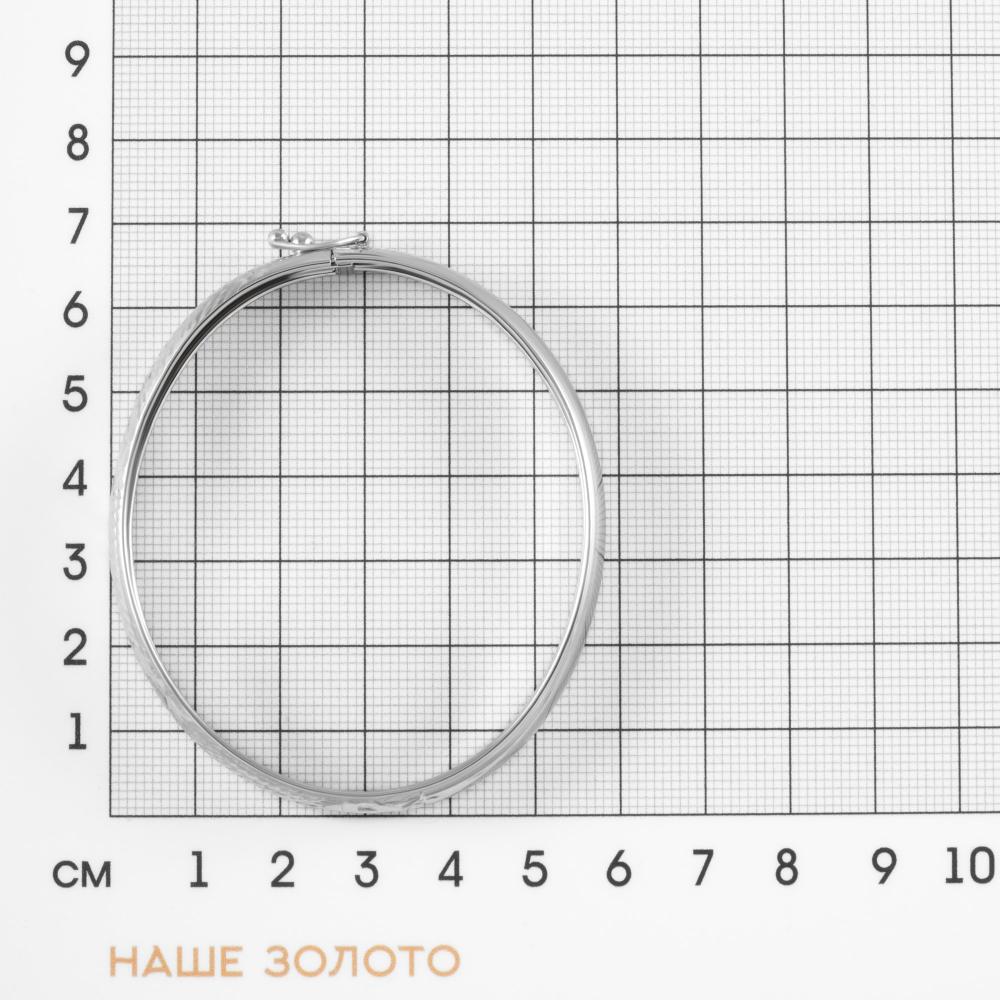 Серебряный браслет Магнат  ПЗСА022006, размеры от 18.5 до 19.5