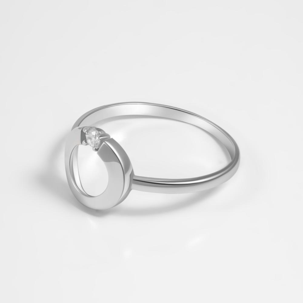 Серебряное кольцо Золотые купола  со вставками (фианит) ЗК1101068-00775, размеры от 16.5 до 16.5