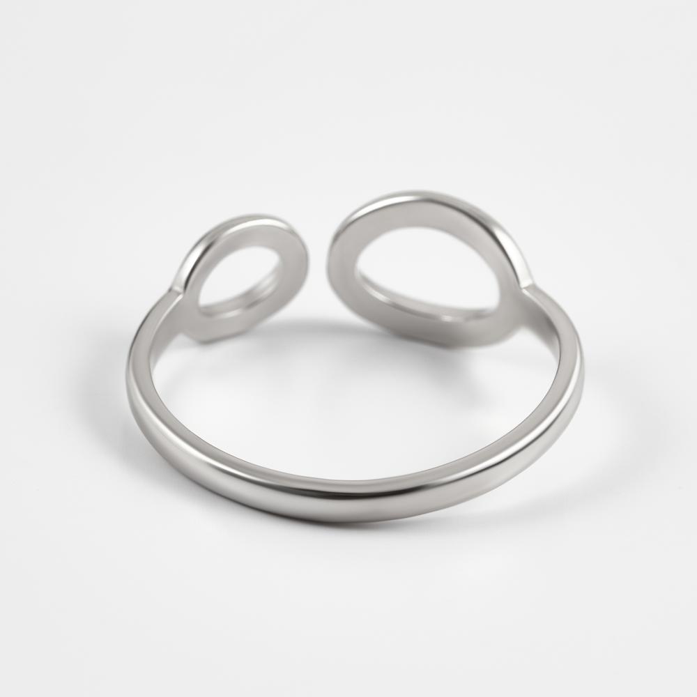 Серебряное кольцо Золотые купола  со вставками (фианит) ЗК0101587-00245, размеры от  до 17