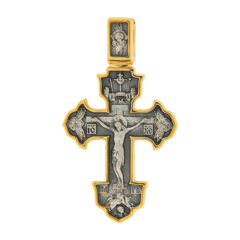 Серебряный крест Акимов АИ101239