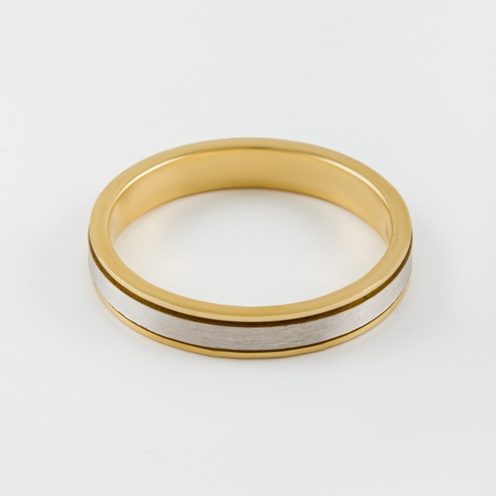 Золотое кольцо обручальное Vangold из красного золота 585 пробы ЛД0211200100316, размеры от 18 до 22