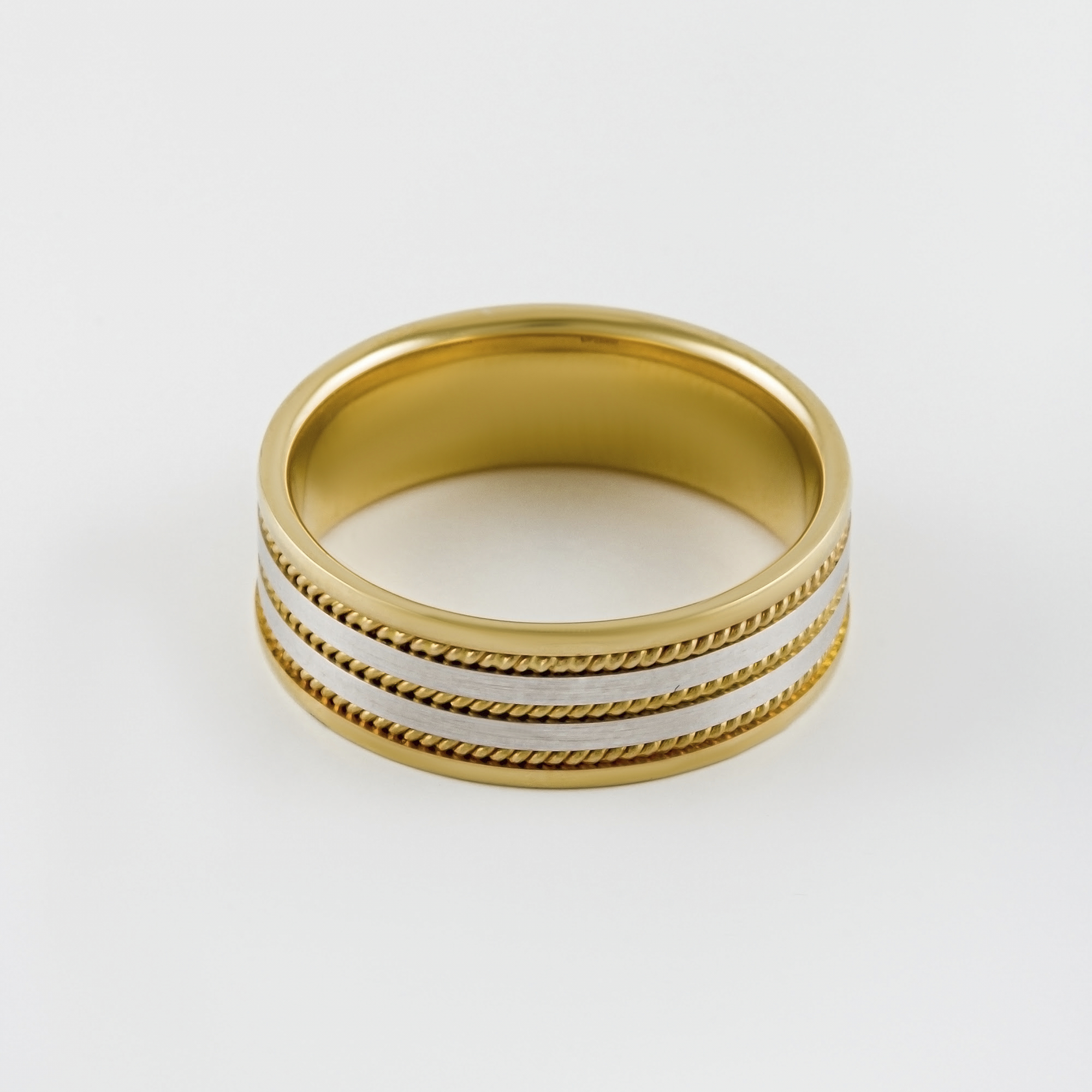 Золотое кольцо обручальное Vangold из красного золота 585 пробы ЛД0211200100327, размеры от 15 до 22