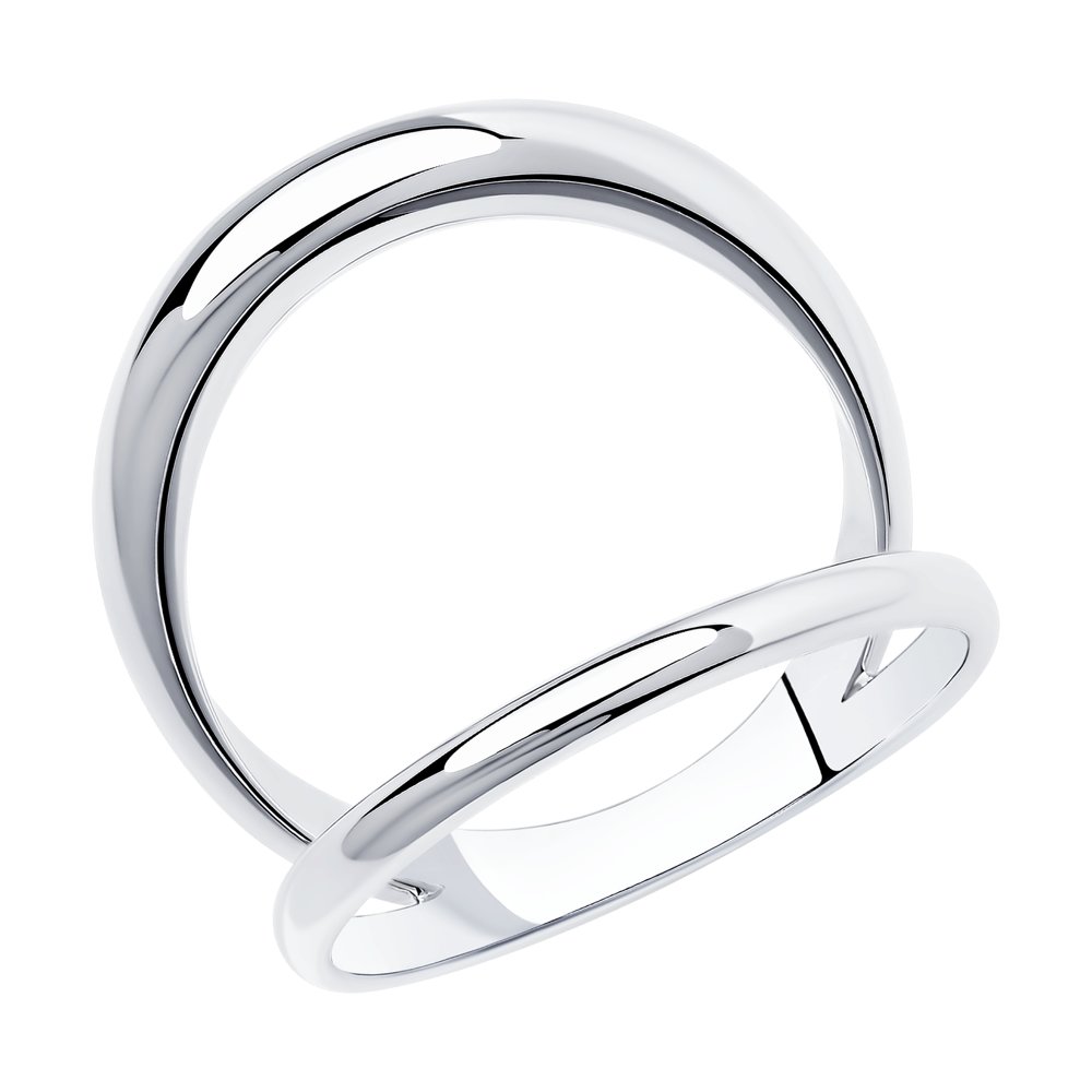 Серебряное кольцо Sokolov ДИ94013110, размеры от 16.5 до 18