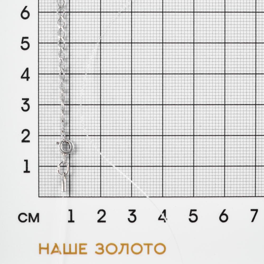 Серебряное колье Золотые купола ЗК0320308-10245, размеры от 40 до 45