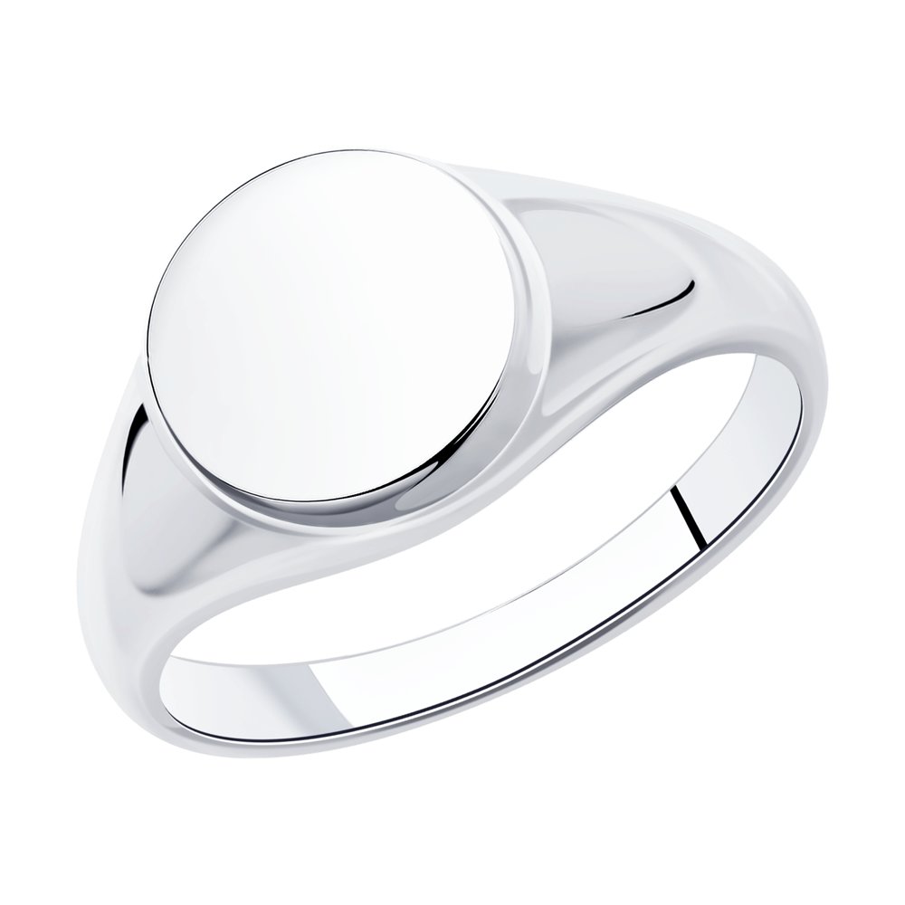 Серебряное кольцо Sokolov ДИ94013181, размеры от 17 до 18