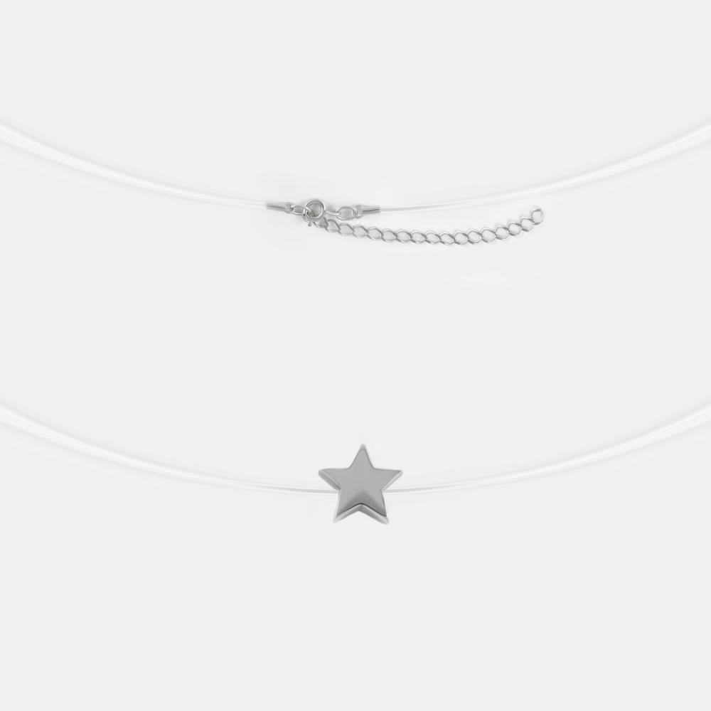 Серебряное колье Золотые купола ЗК0320316-10245, размеры от 45 до 45
